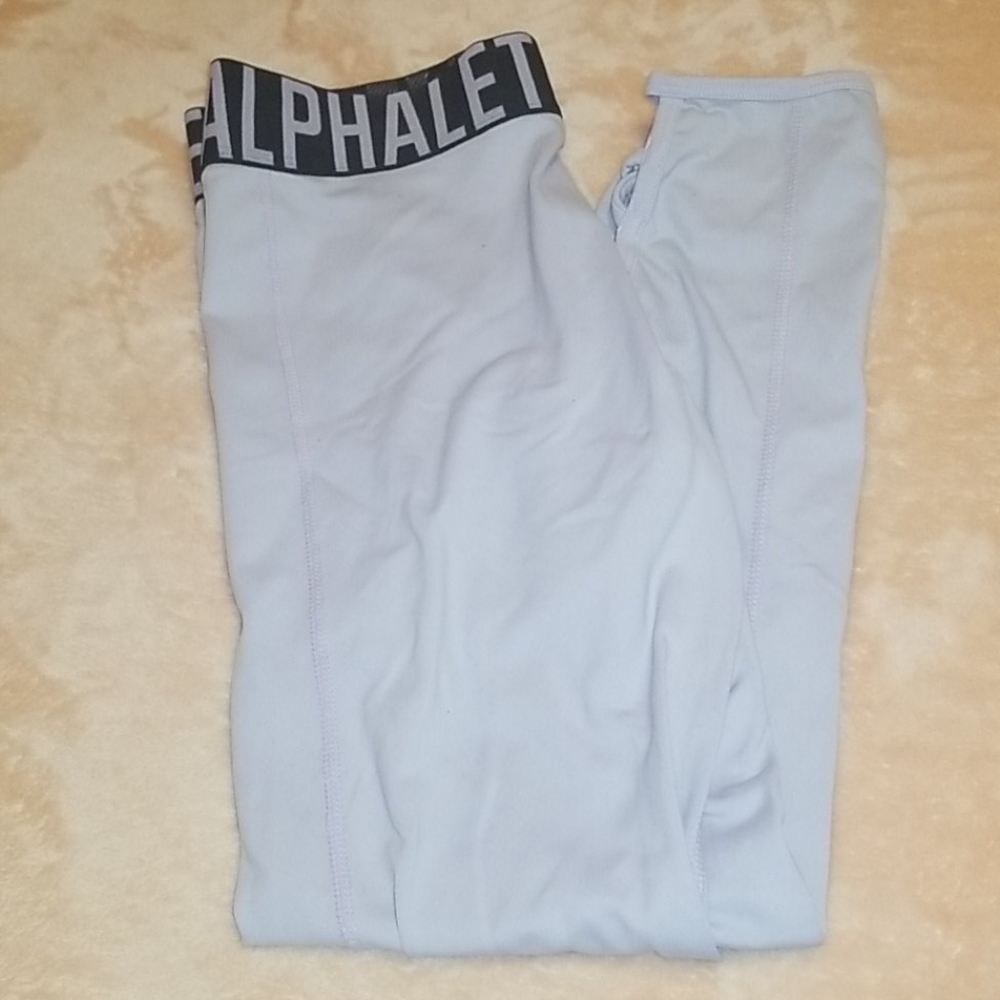 Alphalete Cropped Lattice leggings